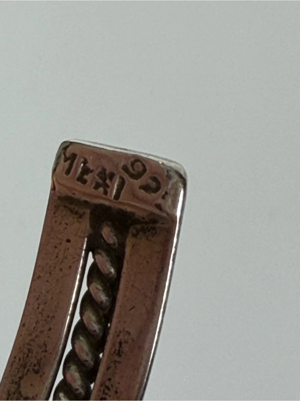 Vintage Sterling Silver 925 Cuff Bracelet Made In Mexico
